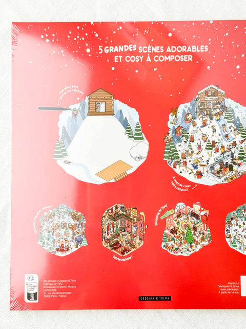 Mon grand cozy stickers Magie de l'hiver