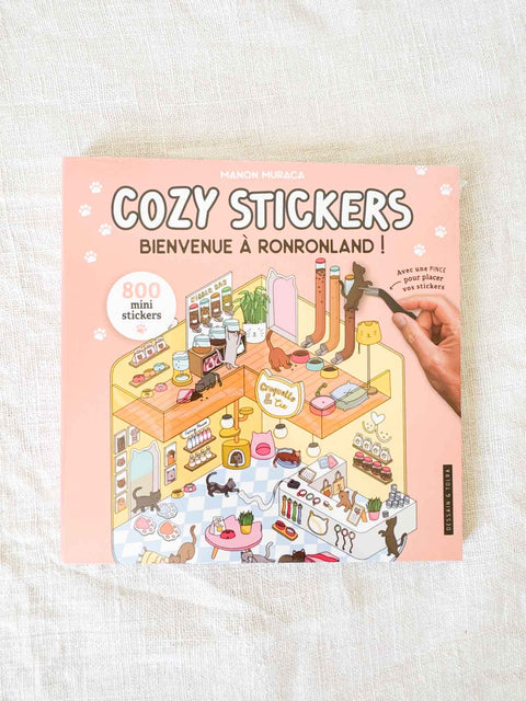 Cozy Stickers Bienvenue à ronronland