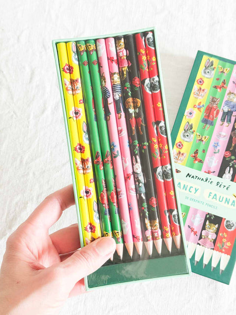 Coffret 10 Crayons à papier Nathalie lété
