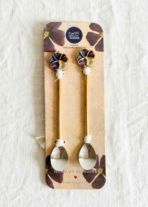 Lot de 2 cuillère - Valery Violet