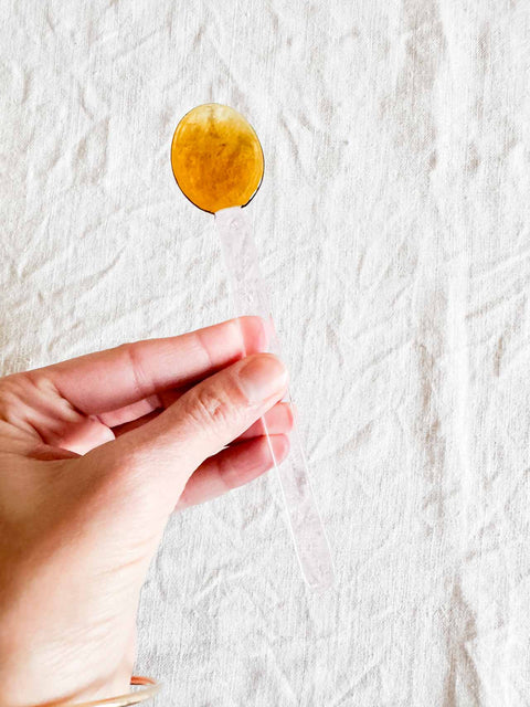 Cuillère Pop en verre