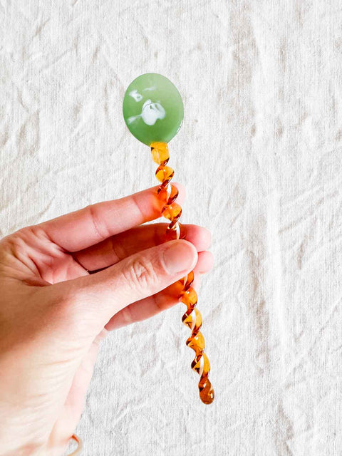 Cuillère Pop en verre