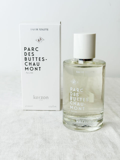 Eau de toilette Parc des buttes Chaumont
