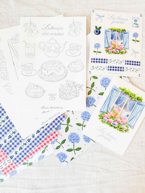 Enveloppe créative Les beaux jours