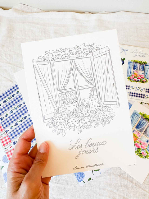 Enveloppe créative Les beaux jours