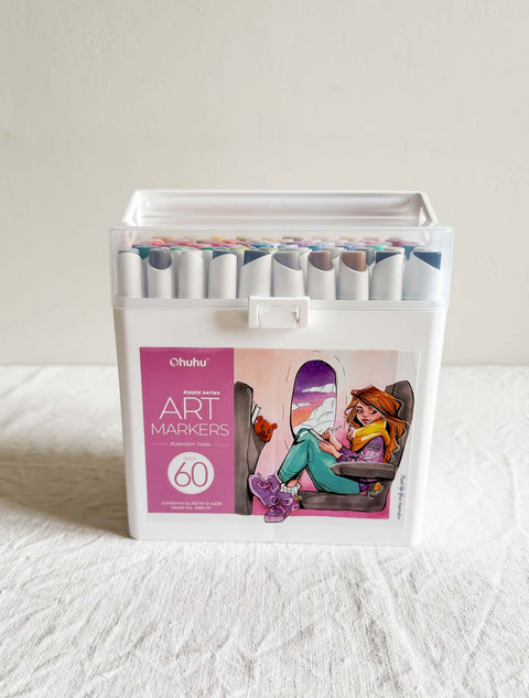 60 Feutres Kaala - Illustrations Tones