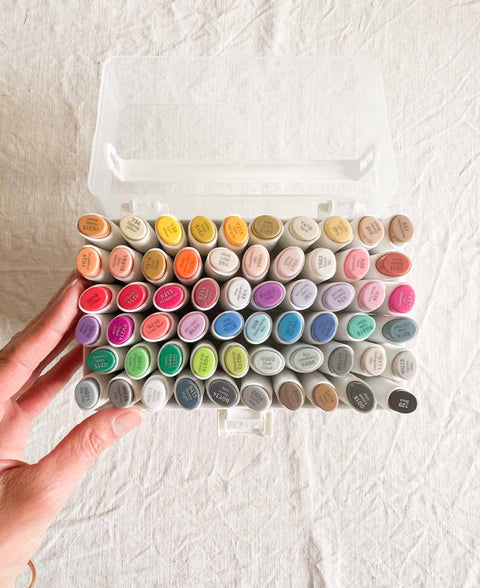 60 Feutres Kaala - Illustrations Tones