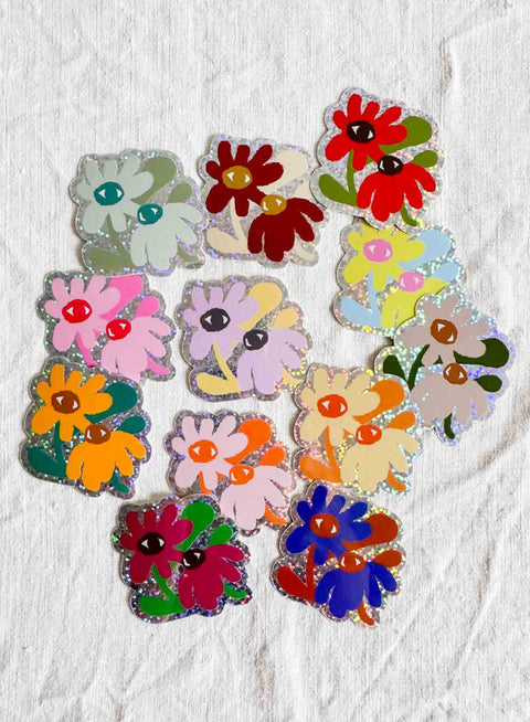 Stickers  Fleurs Maison Mathûvû