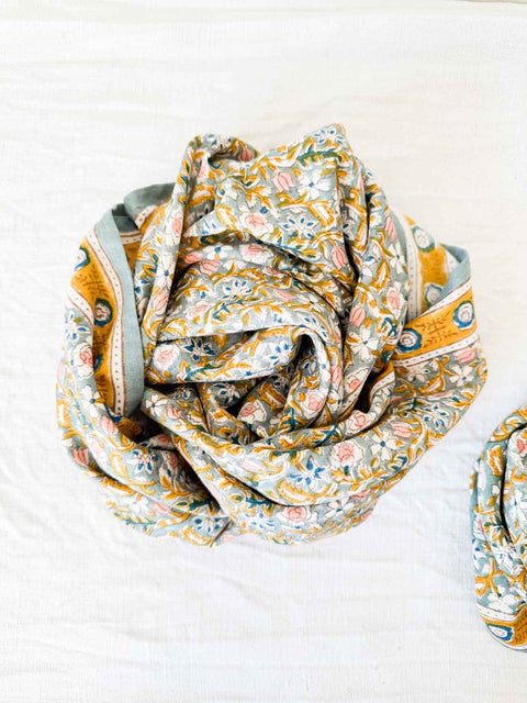 Foulard Absynthe Vert de gris