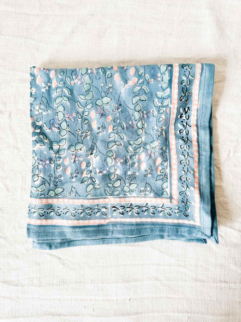 Foulard Cagliari bleu