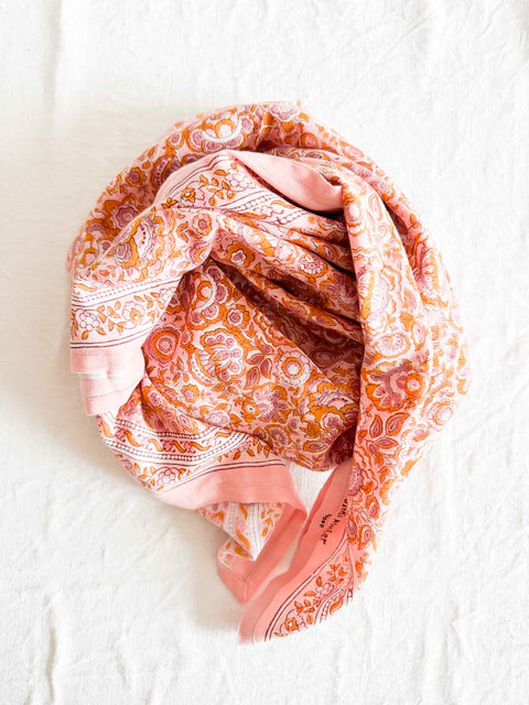 Foulard Garda - Pop pink