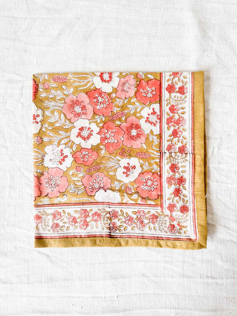 Foulard Indore ocre