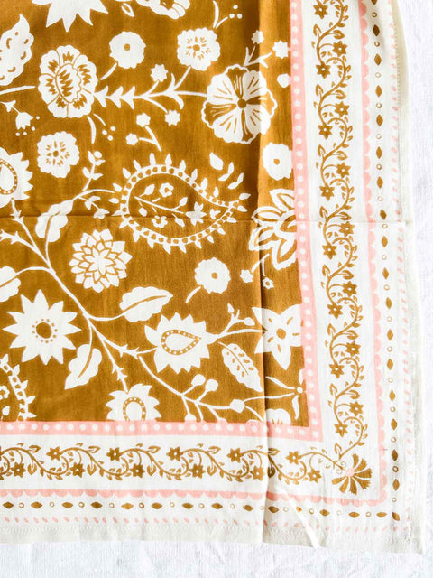 Foulard Bronze indiennes