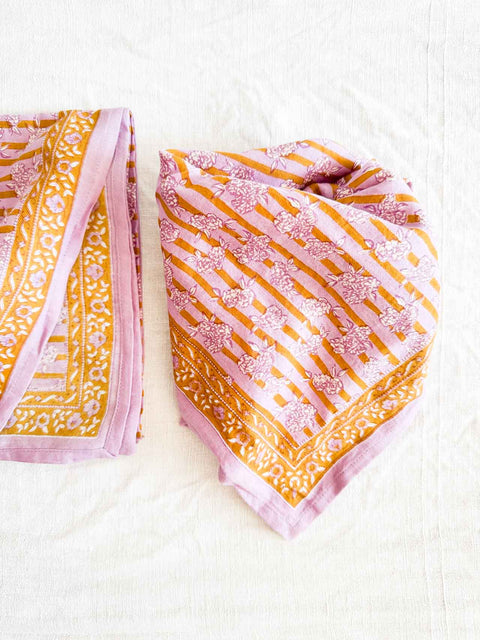 Foulard Mona Parme