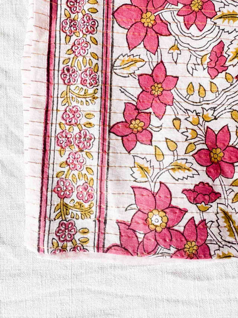 Foulard Pink Lurex