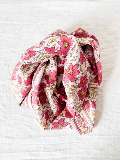 Foulard Pink Lurex