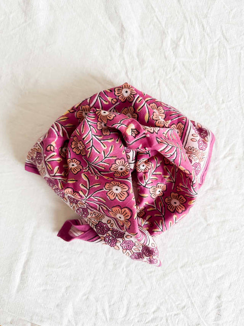 Foulard Bellis poudré PM
