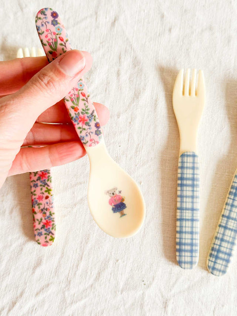 Fourchette Cuillère Bébé Nathalie Lété