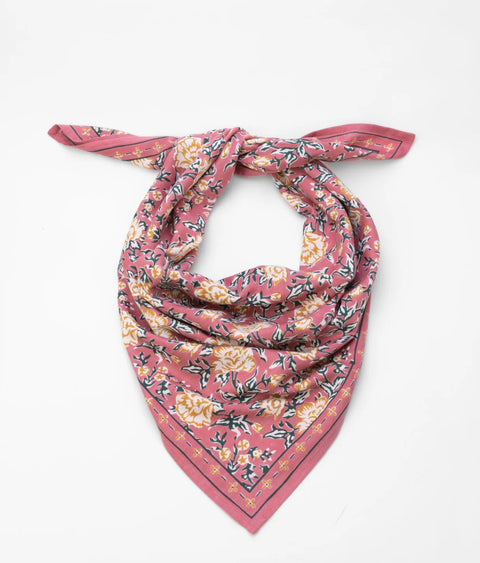 Foulard Bouquet du matin Dahlia