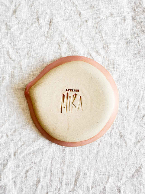 Gratte ail bec verseur - Rose