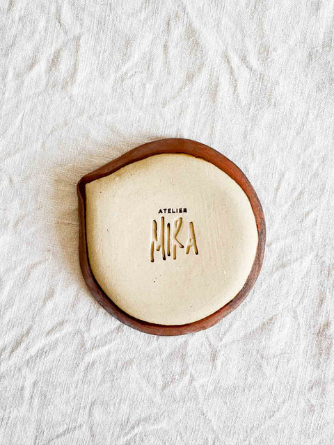 Gratte ail bec verseur - Terra cotta