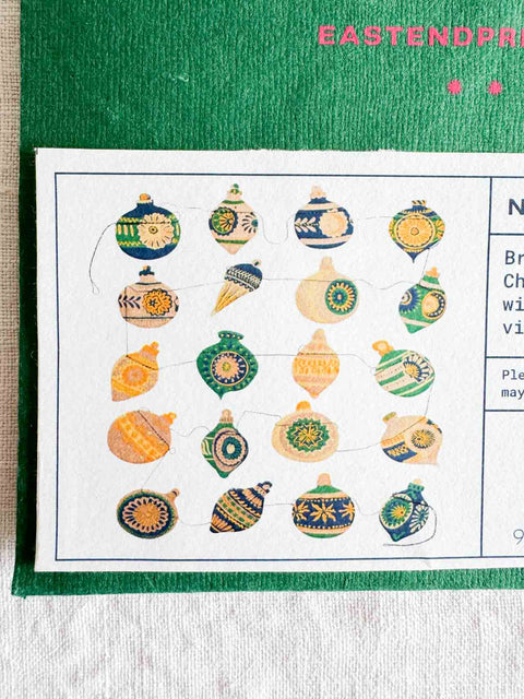 Guirlande Boule de Noël