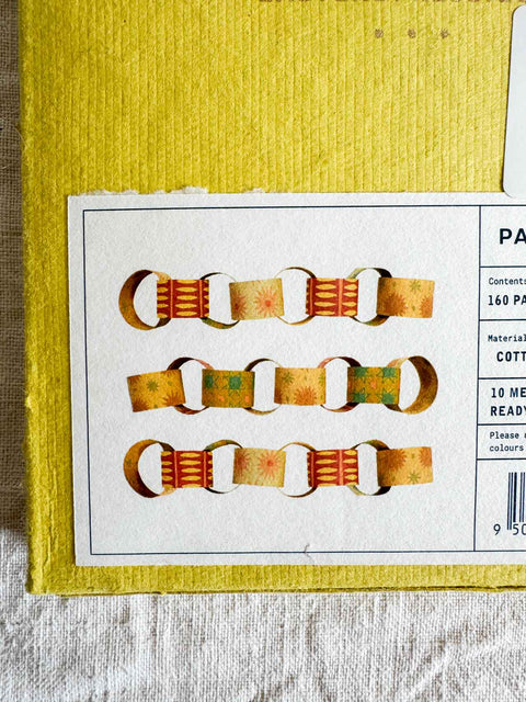 Guirlande - Chaine papier Jaune