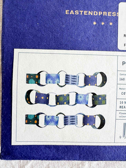 Guirlande - Chaine papier Bleu