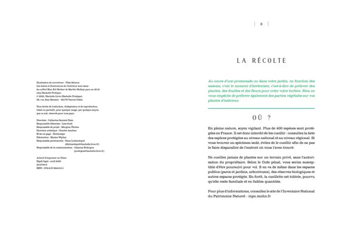 Carnet Herbier