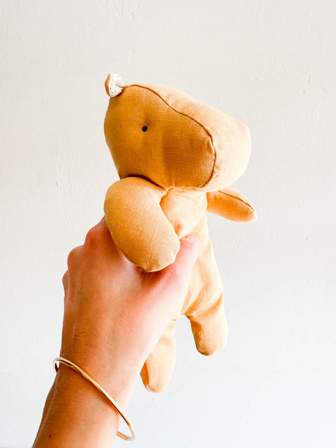 Peluche Hippo Jaune PM