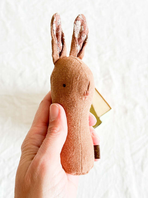 Hochet Lapin - Chocolat