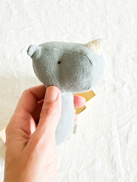 Hochet Rhino Bleu dusty