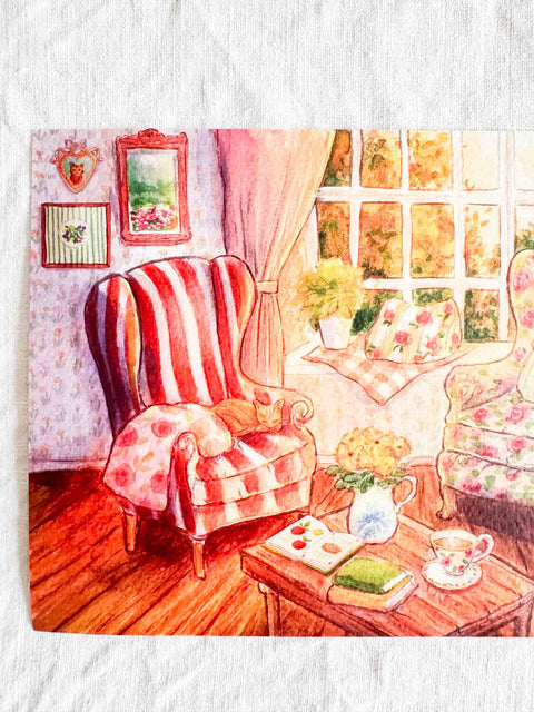 Illustration Douce fin de journée