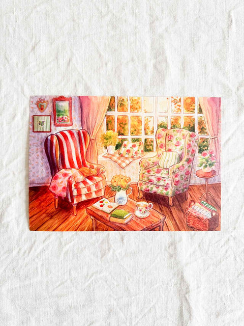 Illustration Douce fin de journée