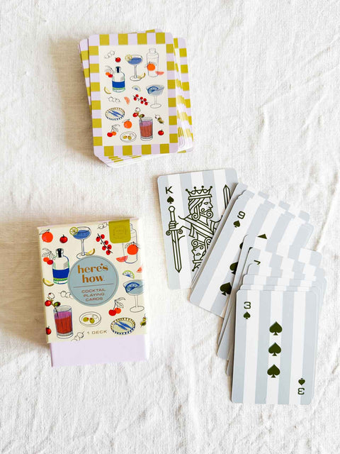 Jeux de cartes - Cocktail