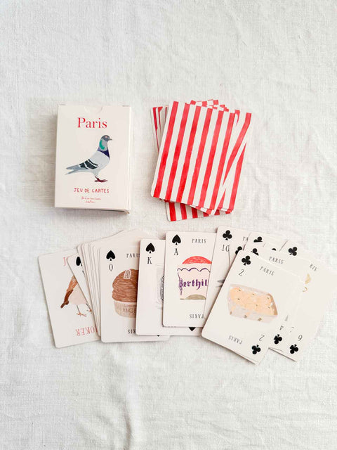 Jeu de cartes Paris Zoé de la Cases