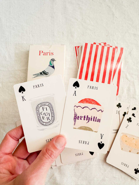 Jeu de cartes Paris Zoé de la Cases