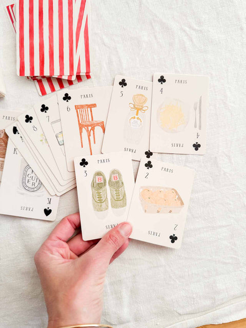 Jeu de cartes Paris Zoé de la Cases