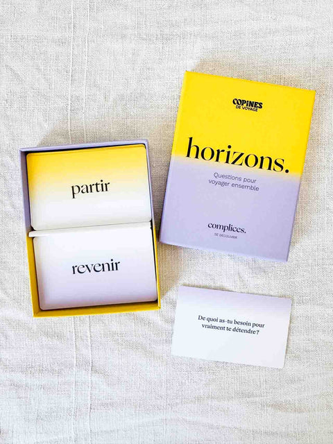 Horizons - Questions pour voyager ensemble