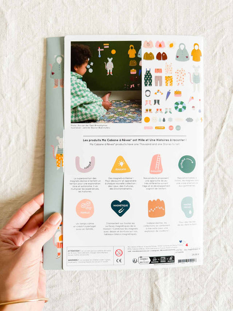 Jeu magnétique - Je m'habille