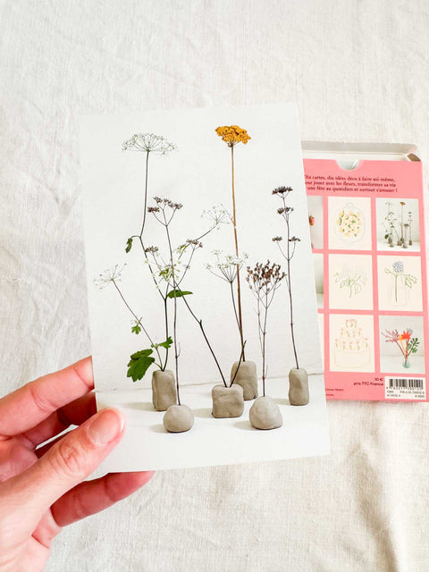 Cartes - Jouer avec les fleurs