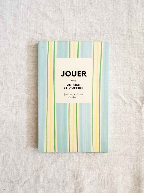 Cartes - Jouer avec un rien et l'offrir