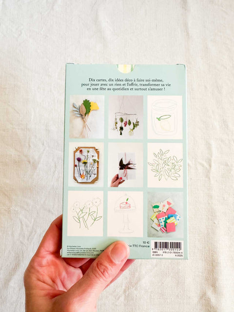 Cartes - Jouer avec un rien et l'offrir