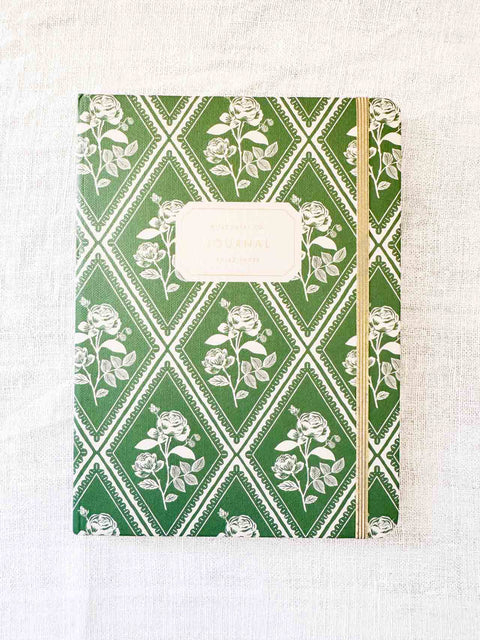 Journal d'étude Rose Vert