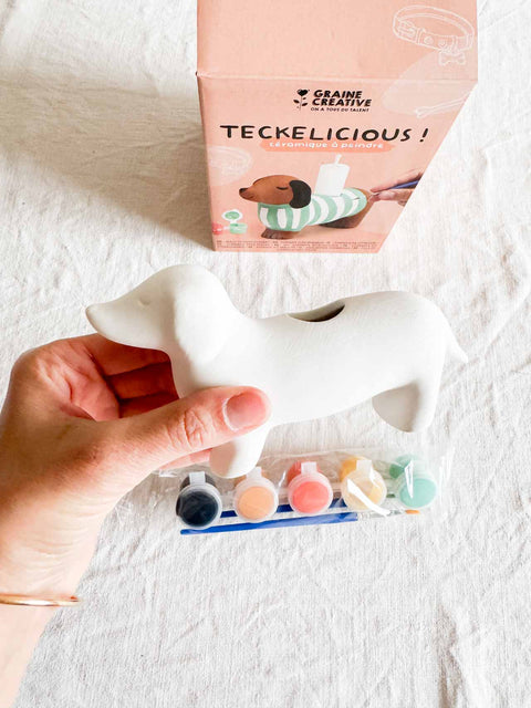 Kit à peindre Teckel