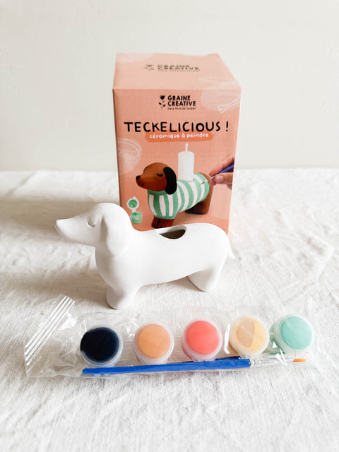 Kit à peindre Teckel