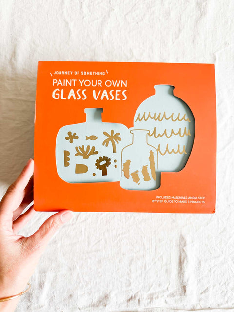 Kit Peinture sur vases en verre