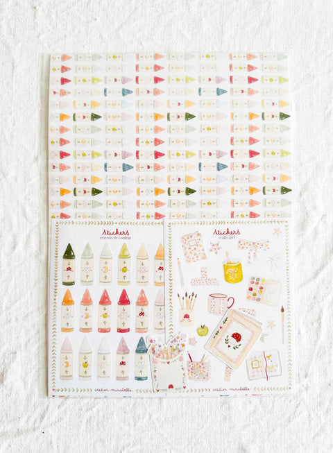 Kit scrapbooking - Crafty girl