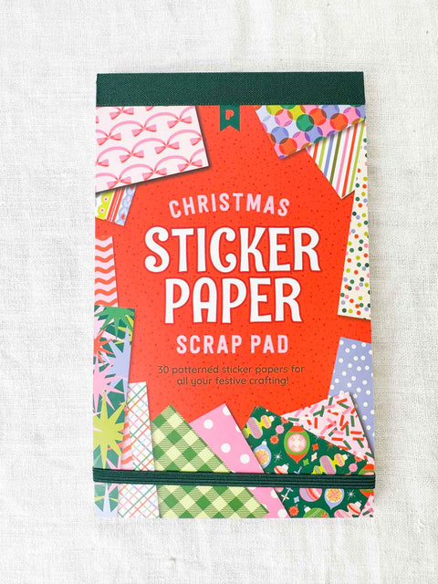 Christmas sticker paper