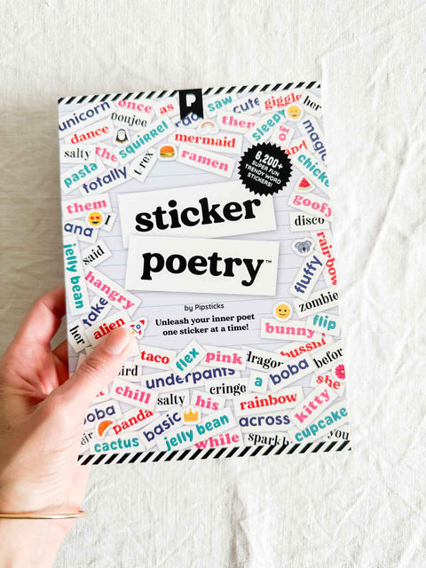Livre - Stickers Poetry